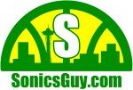 Sonics Guy logo reversed Sonics Guy logo, reversed colors.